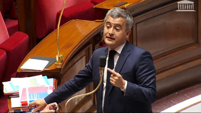 L'alerte extrêmement grave interrompt Gérald Darmanin à l'Assemblée nationale