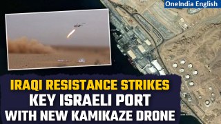 Iraqi Islamic Resistance Pounds Vital Israel’s Eilat Port with New Al-Arfad Drones | Video Out