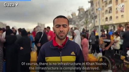 Unrwa, Rafah e Gaza distrutte dalle bombe: il racconto