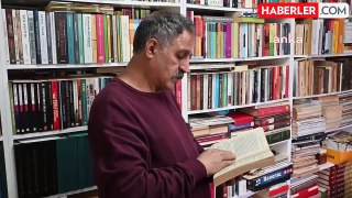 Yozgatlı Kütüphaneci Babaevini Kütüphaneye Dönüştürdü