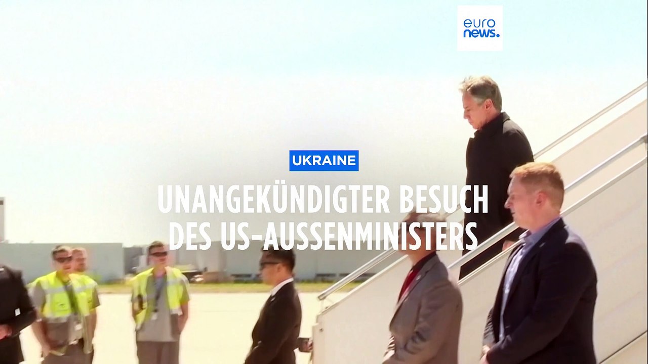Überraschungsbesuch von Blinken in der Ukraine: Weitet Russland den Krieg jetzt aus?