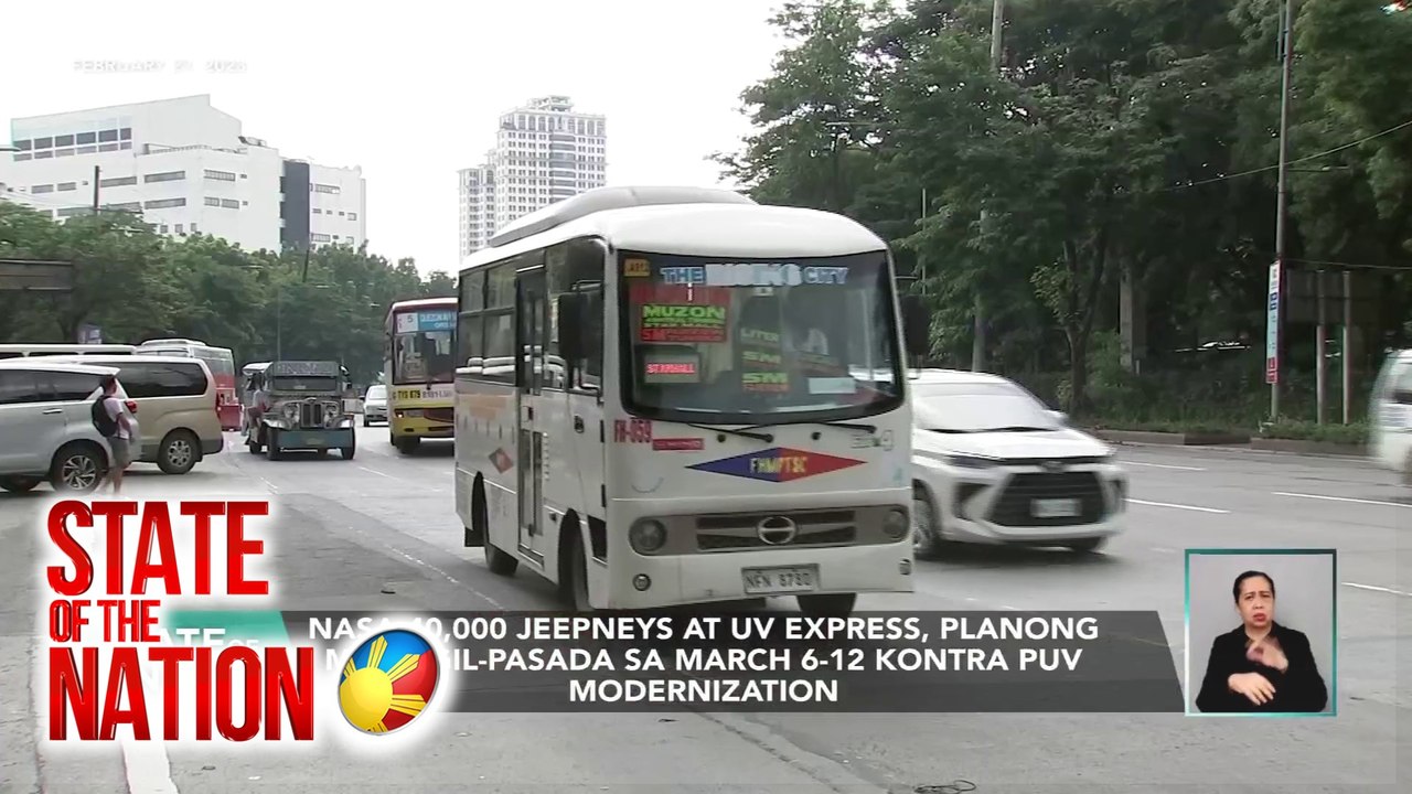 Isyu sa PUV Modernization Program