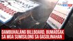 Dambuhalang billboard, bumagsak sa mga sumisilong sa gasolinahan | GMA Integrated Newsfeed