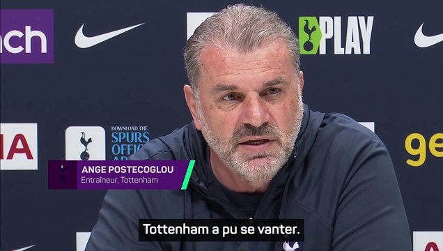 Postecoglou : “Pour moi, le succès est synonyme de trophées”