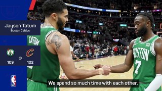 Tatum praises Celtics' 'togetherness' after taking 3-1 lead