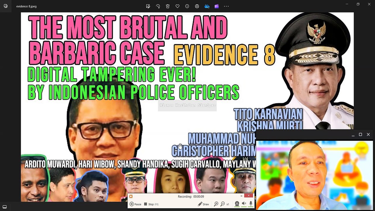 EVIDENCE 8: The Most Brutal and Barbaric Case of Digital Tampering Ever Done! BY KRISHNA MURTI