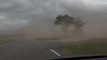 Large Dust Storm Rises in Willacoochee, Georgia