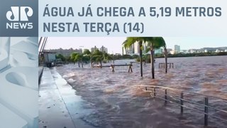 Nível do Rio Guaíba pode ultrapassar recorde de 5,33 metros