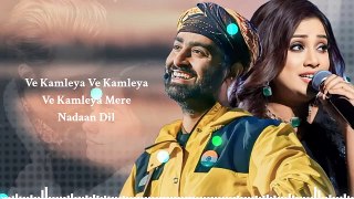 Ve Kamleya Mere Nadan Dil (LYRICS) Arijit Singh & Shreya Ghoshal - Ranveer Singh, Alia Bhatt -Pritam