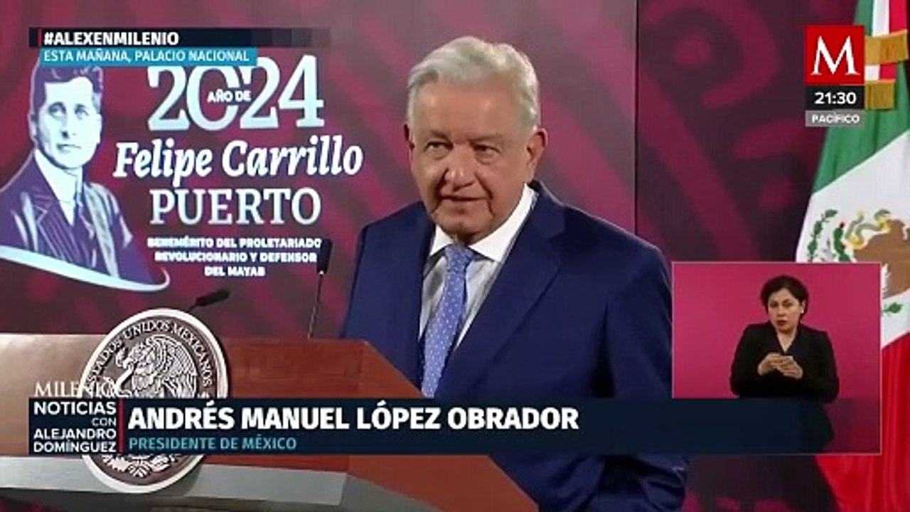 AMLO insiste en el caso de María Amparo Casar y la pensión de viudez suspendida