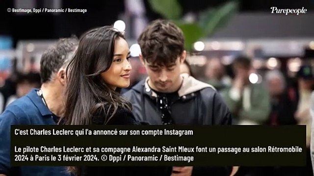 PHOTOS Charles Leclerc, la famille s'agrandit ! Le pilote et sa nouvelle compagne amoureux fous de leur petit Leo