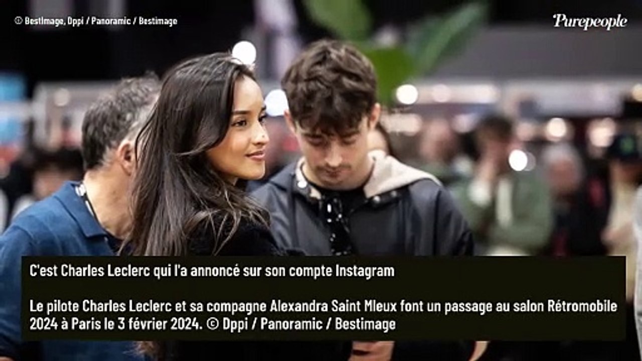 PHOTOS Charles Leclerc, la famille s'agrandit ! Le pilote et sa nouvelle compagne amoureux fous de leur petit Leo