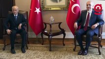 Meclis Başkanı Kurtulmuş MHP lideri Bahçeli ile bir araya geldi