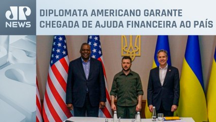 Blinken se encontra com Zelensky em visita surpresa à Ucrânia