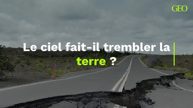 Le ciel fait-il trembler la terre ? Selon une étude du MIT, les précipitations intenses peuvent contribuer aux essaims de séismes