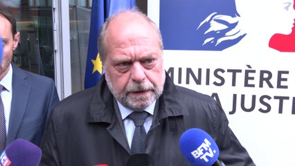 Éric Dupond-Moretti : «Notre pays est en deuil»