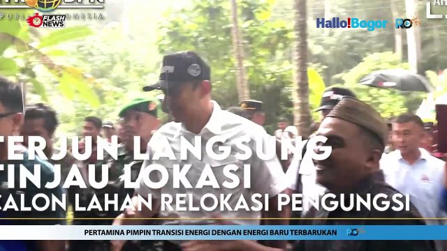 Agus Harimurti Yudhoyono Tinjau Lokasi Relokasi Pengungsi Gunung Ruang: Fokus Pastikan Status 'Clean and Clear
