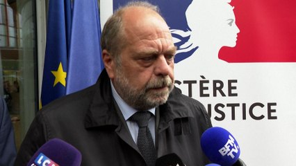 Descargar video: Attaque d'un fourgon pénitentiaire : Dupond-Moretti dénonce « un crime ignoble »