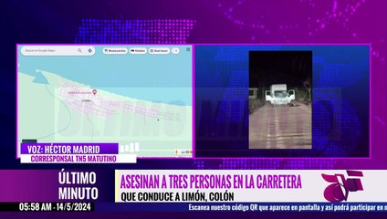 Le quitan la vida a tres hombres en Colón