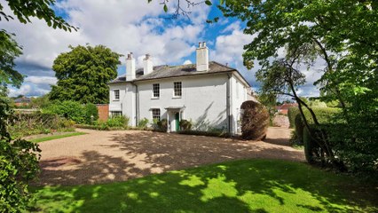 Look inside this Georgian home for sale in "enchanting" gardens