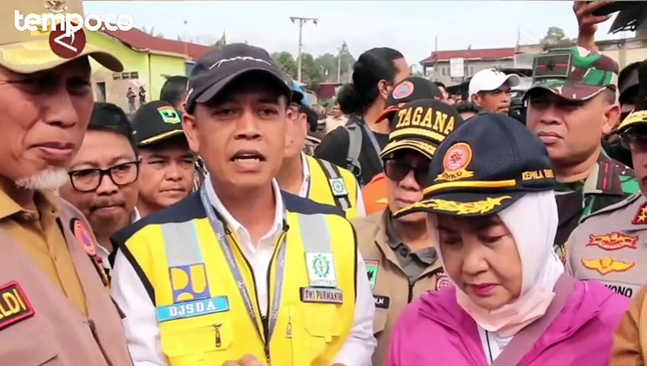 Kementerian PUPR Normalisasi Sungai di Sumbar Pasca Banjir Bandang