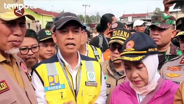 Kementerian PUPR Normalisasi Sungai di Sumbar Pasca Banjir Bandang