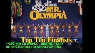 1989 Mr. Olympia Posedown