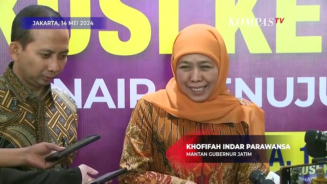 Ngaku Nyaman dengan Emil Dardak Maju Pilgub Jatim, Khofifah: Saya Harap 4 Parpol Kompak