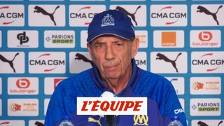 Gasset : «Il faut qu'on soit virtuellement européens» après le match de Reims - Foot - L1 - OM
