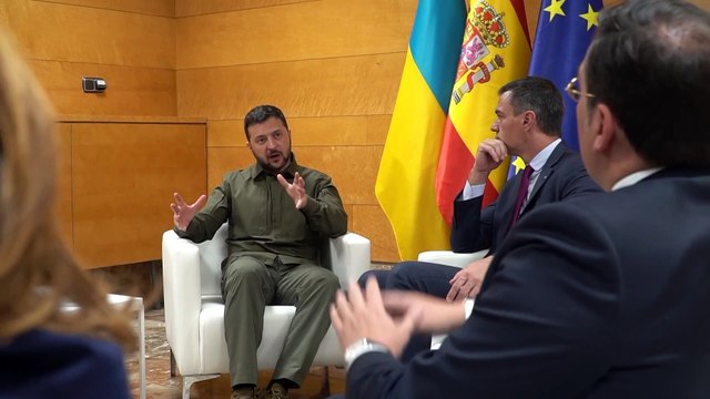 Zelenski viajará a España este viernes y se reunirá con el Rey