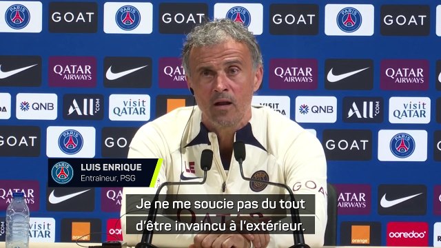 Luis Enrique : Ce qui m'importe, c'est de savoir qui veut se battre pour ces couleurs