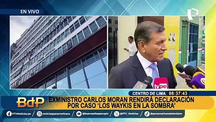 ‘Los waykis’: Hoy exministro Carlos Morán declara en la Fiscalía sobre reunión Castañeda-Colchado