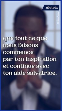 Une prière à réciter avant une réunion importante