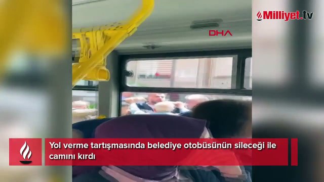 Bursa'da yol verme tartışması kavgaya dönüştü