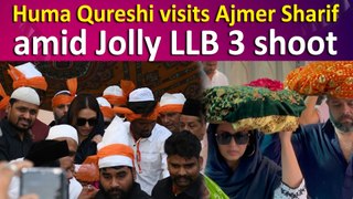 Huma Qureshi seeks blessings at Ajmer Sharif amid Jolly LLB 3 shoot