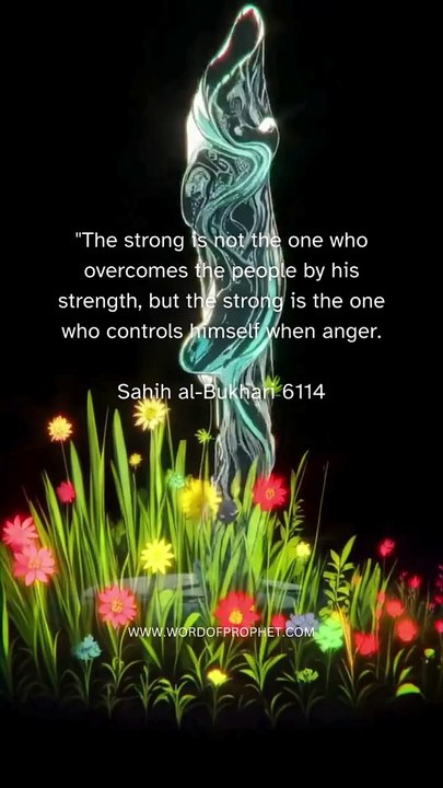 The strong is not the one who overcomes the people by his strength