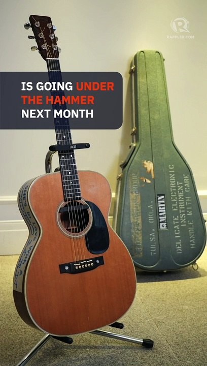 Eric Clapton’s ‘Wonderful Tonight’ guitar up for sale, cigarette burns included