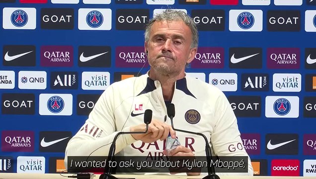 Enrique gives bizarre response to Mbappe-Madrid question