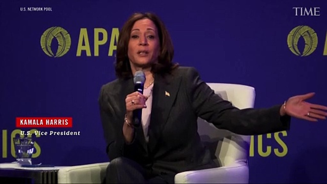 Kamala Harris Drops F Bomb When Asked About Breaking Barriers