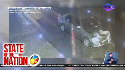 1 patay matapos masalpok ng kotse ang isang tricycle | SONA