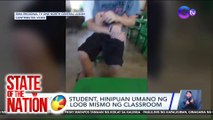 Grade 6 student, hinipuan umano ng guro sa loob mismo ng classroom | SONA