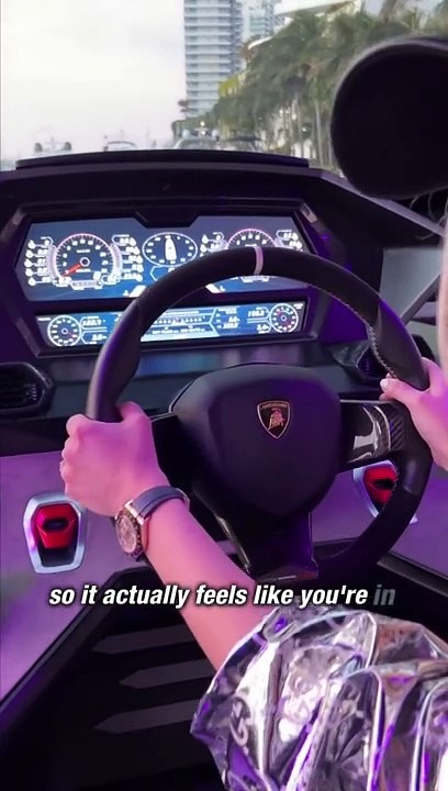 got an exclusive look inside the world’s first $4M Lamborghini yacht!!