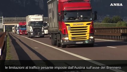 Brennero, Kompatscher: "No ai camion anche nei giorni di festa"