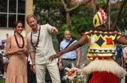 Prince Harry and Meghan ignore charity scandal as they thank Nigerian community