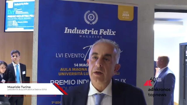 Industria Felix, Turina (Acqua Pubblica Sabina): Aumentare la produttivà elemento chiave per la crescita