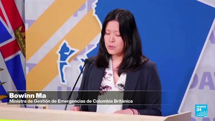 Canadá: alerta gubernamental por fuertes incendios al oeste del país