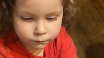 First wedding invitation ignites a fairytale fantasy in a little girl's heart