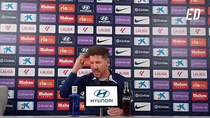 Simeone: "Necesitamos al mejor Morata, y ojalá lo podamos tener"