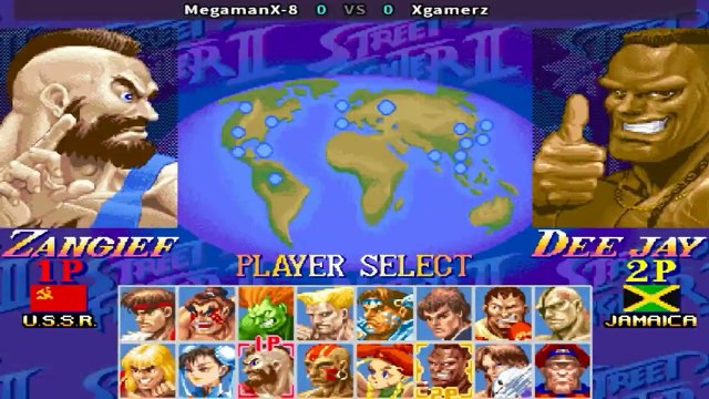 Super Street Fighter II X_ Grand Master Challenge - MegamanX-8 vs Xgamerz