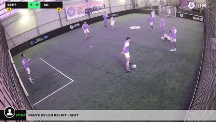 Faute de LEO DELVIT - SCET